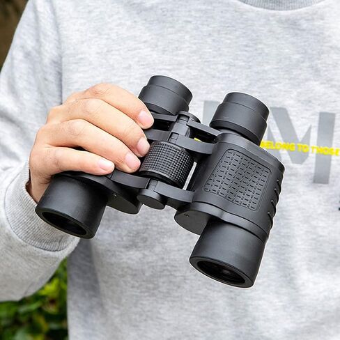 80x80 Binoculars High Definition Clear Low Light Night for Vision Compact Binocular for Bird Watching, Sightsee Binoculars for Adults for Bird Watching for High Powered in Kuwait