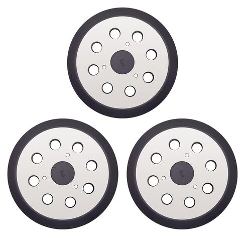 5 Inch 8 Hole Sander Replacement Pad for DeWalt,Metal Hook and Loop Sander Backing Pads for DeWalt D26451,D26453,DW420,DW423, Compatible with Porter Cable 343K,382,390K(1 Pack) in Saudi Arabia