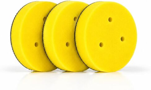 Lake Country Classic Motoring 3" Finishing Foam Pads (3-Pack) | Classic Motoring 3" Buffing & Polishing Pads (3-Pack) – Foam and Microfiber in Saudi Arabia