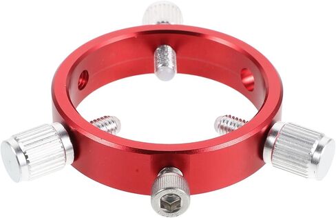 Hole Adjustable Guide Ring for Telescope Finder Scope Tube, Aluminum Alloy Mounting Bracket with High Precision Alignment and Secure Mounting, Compatible with 30mm to 50mm in Saudi Arabia