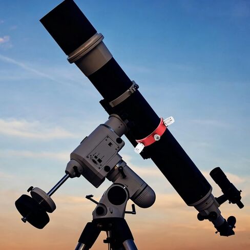 Hole Adjustable Guide Ring for Telescope Finder Scope Tube, Aluminum Alloy Mounting Bracket with High Precision Alignment and Secure Mounting, Compatible with 30mm to 50mm in Saudi Arabia