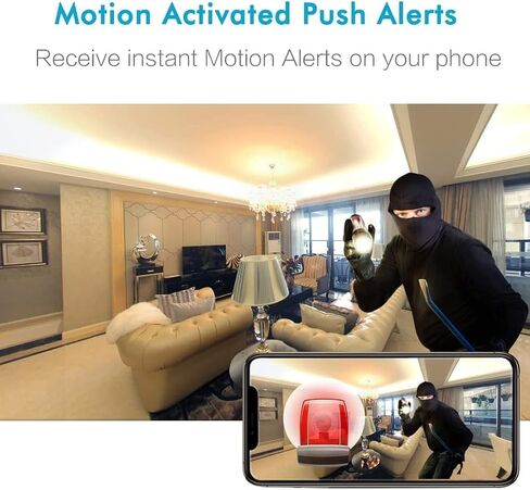 1080P WiFi Camera Home Security Camera Wireless Home Security Camera Indoor and Outdoor Security Video Camera is Used for Home Monitoring in Saudi Arabia