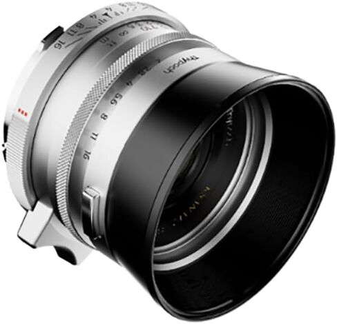 Thypoch Ksana 35mm f/2 ASPH. Full-Frame Photo Lens_with Lens Hood (Leica M) (Silver Chrome, 35mm f/2) in Saudi Arabia