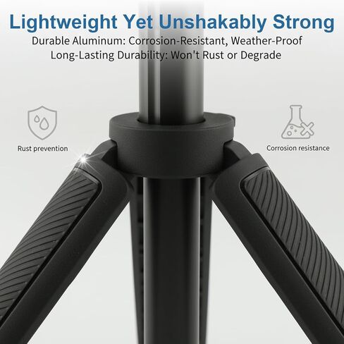 Starlink Mini Tripod Mount Kit , 360° Tilt & Height Adjustable Portable Starlink Mini Stand with Storage Bag and Aluminum Adapter, Heavy Duty Metal Satellites Holder for Outdoor Camping, RV Travel in Saudi Arabia