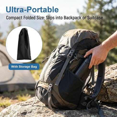 Starlink Mini Tripod Mount Kit , 360° Tilt & Height Adjustable Portable Starlink Mini Stand with Storage Bag and Aluminum Adapter, Heavy Duty Metal Satellites Holder for Outdoor Camping, RV Travel in Saudi Arabia