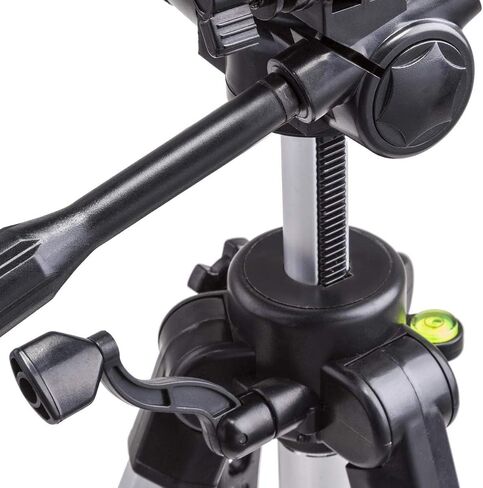 Aluminum 3-Section Tripod with 3-Way Head, 66" Max Height in Kuwait