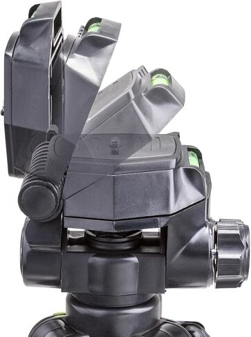 Aluminum 3-Section Tripod with 3-Way Head, 66" Max Height in Kuwait