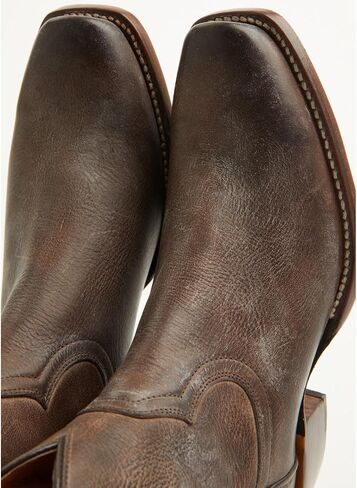 Cleo + Wolf Women's Women's Fern Western Booties Square Toe Chocolate 6 1/2 M US in Saudi Arabia