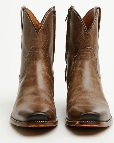 Cleo + Wolf Women's Women's Fern Western Booties Square Toe Chocolate 6 1/2 M US in Saudi Arabia