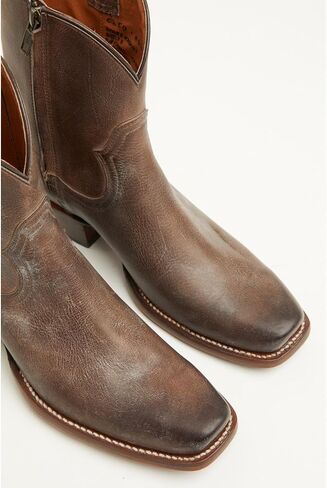 Cleo + Wolf Women's Women's Fern Western Booties Square Toe Chocolate 6 1/2 M US in Saudi Arabia