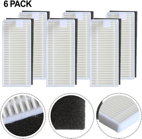 Filter Replacement For Lefant for M310 Robot Vacuum Cleaner Accessories in Saudi Arabia