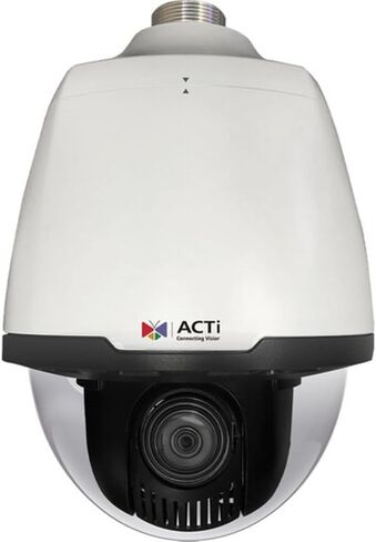 ACTi Z956 4MP كاميرا قبة خارجية سريعة، D/N، Extreme WDR، SLLS، عدسة تكبير 33x، f4.5-148.5mm/F1.5-4.0، تركيز تلقائي، H.265/H.265، 3D DNR، صوت، MicroSD، High PoE/DC24V/AC24V، IP67، IK10، DI/DO، RS-485 in Kuwait
