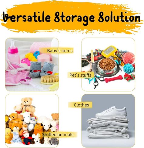 Soft Corner Shelf | Safe Hanging Organizer | Child-Friendly Wall Mount Storage | for Sundries, Toys, Stuffed Animals, Diapers | for Pantry Closet Bedroom Nursery Organization 1-Pack in Kuwait