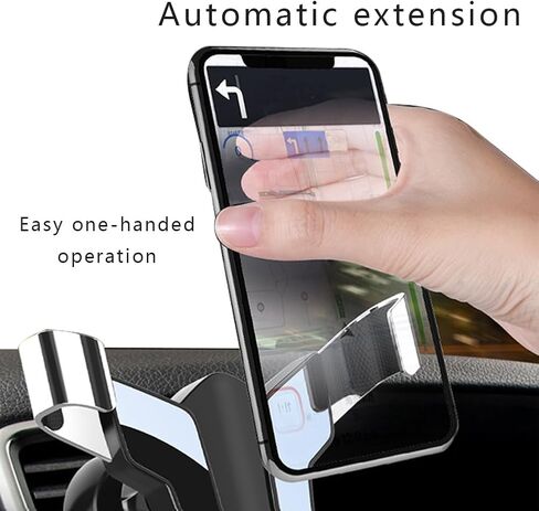 Car Phone Holder for Daewoo Adventra Cielo Kalos Leganza/Magnus Evanda, 360° Adjustable Safe Strongest Auto Clamping Secure Air Vent Car Phone Holder Anti-Shake in Kuwait