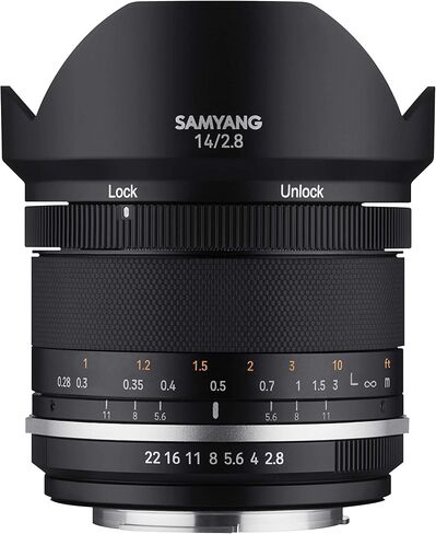 Samyang MK14 14mm F2.8 Weather-Sealed Ultra Wide Angle Lens, Sony FE | Wide-angle lens captures expansive landscapes, architecture and interiors with outstanding image quality. in Kuwait
