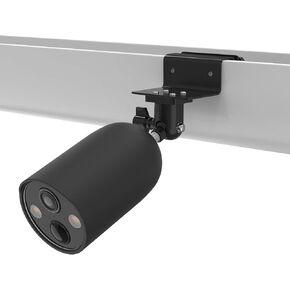 Gutter Mount Bracket with Silicone Cover Skins Compatible with TP-Link Tapo MagCam C425，Tapo MagCam C402 Security Camera(Black) in Saudi Arabia