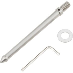 12cm Stainless Steel Spike Mount Adapter with 3/8 Inch Screw Thread for Tripod Monopod in Saudi Arabia