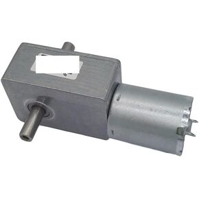 6V Small DC Gear Reduction Electronic Starter JGY370S 12V Double Shaft Worm Gear Electronic Starter 24V Self-Lock Package P 12V 18rpm Motor Drivers in Kuwait