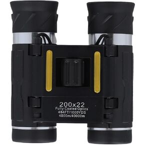 High Power Binoculars for Clear Long Range Viewing | 8x22 Magnification, for bak4 , FMC Coating, Compact Design for Camping, Hunting, Bird Watching, Travel in Kuwait