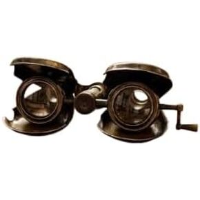 Vintage Brass Binoculars Antique 1917 London Style | Handmade Nautical Marine Binocular | Decorative Collectible Gift for Home Office Desk Decor in Kuwait