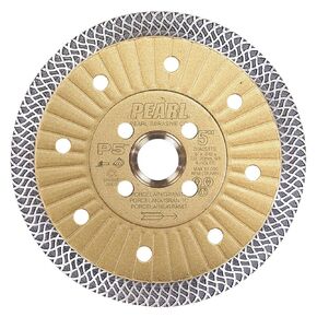 PEARL ABRASIVE CO. P5 Thin Mesh Turbo Blade 10" 5/8"-20mm-7/8 Arbor in Kuwait
