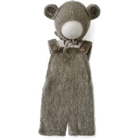 Newborn Photography Outfit Photoshoot Props Infant Photo Prop Romper with Bear Hat New Born Girls Clothes Bear Photo Bonnet & Romper Infant Toddler Girls Posing in Saudi Arabia
