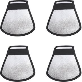 Toddmomy 4 Pcs Camera Flash Reflector Diffuser Set, External DSLR Speedlight Bounce Soft Light Modifier for Photography Studio and Outdoor Shooting in Kuwait