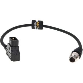 Power Cable for Fujinon Cabrio 19-90mm Zoom Lens Servo Motor | D-tap Male Connector to Hirose 20pin Male Plug, 60cm in Saudi Arabia
