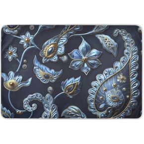 Architectural Paisley Midnight Design Training Pee Pads for Kids Soft Absorbent Bed Wetting Pads Skin-Friendly Diaper Pads for Children Adults Pets , 52" L x 34" W alfombra para Cover de in Kuwait