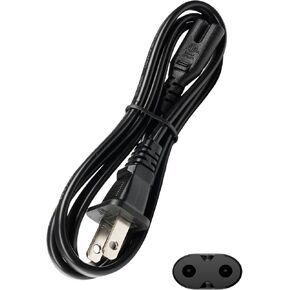 AC Power Cord for DJI Drones, 2-Prong US Plug Charging Cable, 3.3FT Replacement for DJI Mini/Air/Mavic/Phantom/Spark/FPV Series Battery Charger Hub, 6A 250V Safety Certified in Saudi Arabia