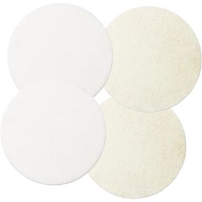 4 Pcs 5 Inch Wool Felt Polishing Pad, Soft and Elastic Buffing Pad for Efficient Polishing on Various Surfaces in Saudi Arabia