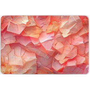 Architectural Design Sequin Salmon Color Training Pee Pads for Kids Highly Absorbent Potty Training Sheets Cover Leakproof Quick Drying Cradle Mattress for Infant Baby , 52" L x 34" W in Kuwait