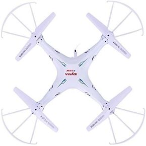 Syma X5SW FPV Explorers2 2.4Ghz 4CH 6-Axis Gyro RC Headless Quadcopter Drone UFO with 3MP HD WiFi Camera (White) in Saudi Arabia