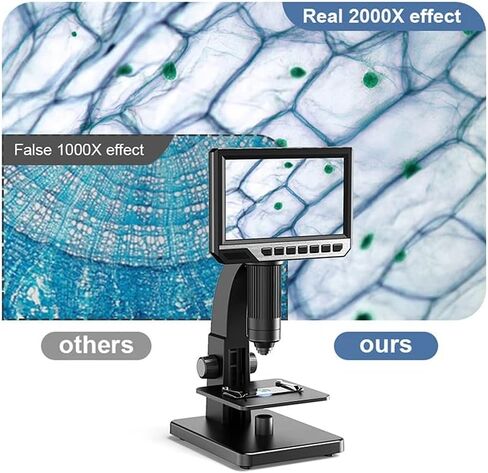 Lab Microscope Accessories 2000X Digital Microscope Camera for USB Electronic Industrial Microscopes in Saudi Arabia