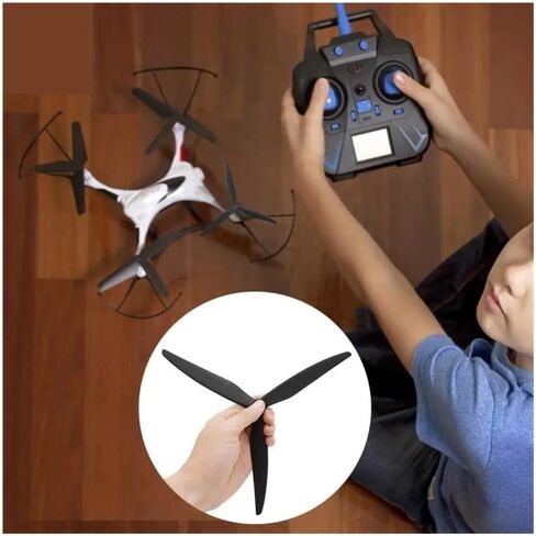 4pcs 1050 10 Inch 3-blade Carbon Fiber Nylon Propellers For RC FPV Racing Drone in Kuwait