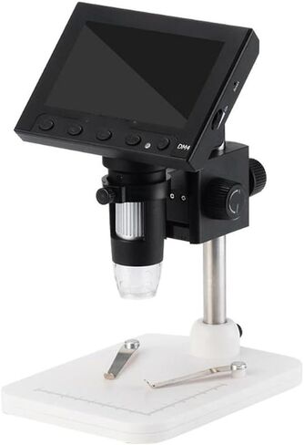 Microscope 2.0MP USB Digital Electronic Microscope 1000x 4.3 LCD Display with 8LED and Stent in Saudi Arabia