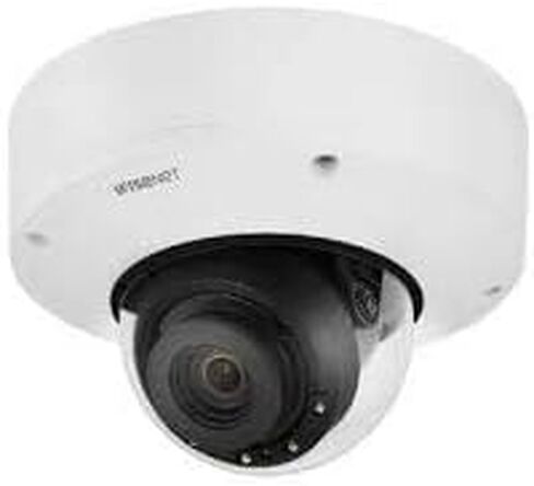 Hanwha Techwin XNV-8081RE 5 MP Vandal-Resistant IR Outdoor Network Dome Camera with PoE Extender, 2.4X (3.9~9.4mm) Motorized varifocal Lens, RJ45 Connection in Saudi Arabia