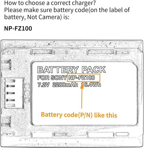 Norifon NP-FZ100 Dual Channel LCD USB Charger for Sony A7 III, A9 | Compatible with Sony A7 III, A7R III, A9 Cameras in Saudi Arabia