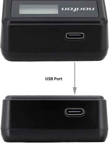 Norifon NP-FZ100 Dual Channel LCD USB Charger for Sony A7 III, A9 | Compatible with Sony A7 III, A7R III, A9 Cameras in Saudi Arabia