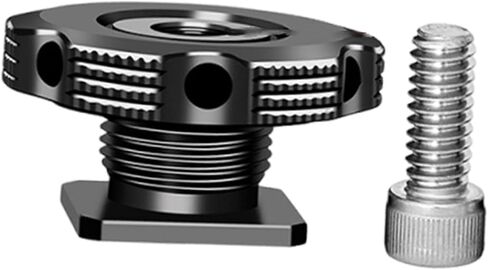 Compact Aluminum Hot Shoe Adapter for Cameras in Kuwait