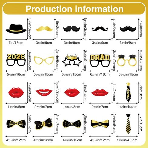 36Pcs 8TH Grade Graduation Decorations Photo Booth Props, Middle School Graduation Decorations Photo Prop for Party Photobooth, 8TH Grade Promotion Decorations 2026 Peace Out 8th Grade Props in Saudi Arabia