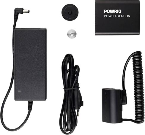 Power Station 75WH / 10200mAH DSLR Camera Battery Power Pack with BLF19 Dummy Battey Adapter for Panasonic GH5S GH5 GH4 GH3 Camera in Kuwait