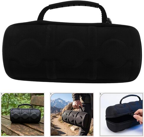 Waterproof Monocular Telescope Bag for Night Vision Scope with Hand Strap and Belt, Portable Oxford Cloth Case with Soft Velvet Lining and Dense Eva Foam for Secure Storage in Saudi Arabia
