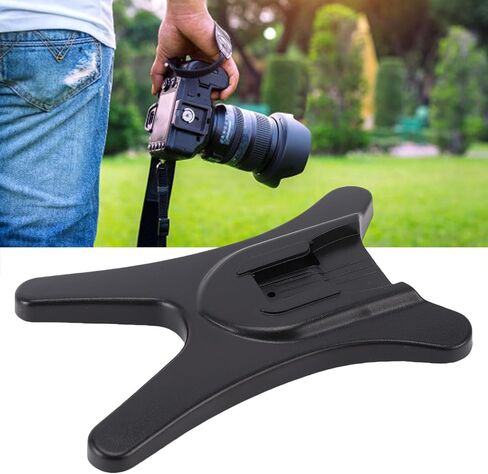 XUMIUZIY Camera Flash Stand with ABS Hot Shoe Mount and 1/4 Inch Tripod | Compatible with 580EX, SB800, Secure Lock Mechanism, Durable ABS Plastic Construction in Kuwait