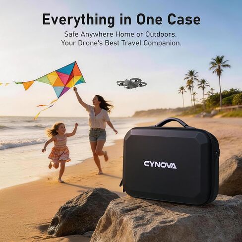 Hard Carrying Case for DJI NEO 2 Accessories | Portable Shoulder Bag for DJI Neo 2 Drone, RC-N3/RC-N2 Controller, Charging Hub & Batteries, Ideal for Outdoor Travel in Saudi Arabia