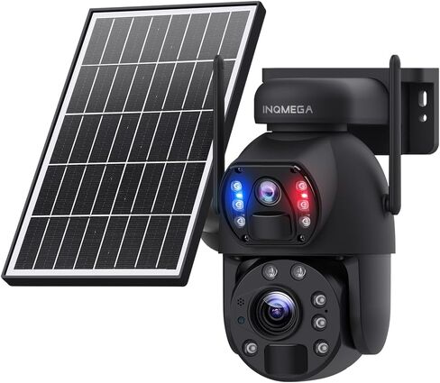 50X Optical Zoom Security Camera, 4G LTE Cellular Home Security Camera, 6MP HD, Two-Way Audio, Battery & Solar Powered, PIR Human Detection, Patrol Monitoring, Color Night Vision, IP66 Waterproof in Saudi Arabia