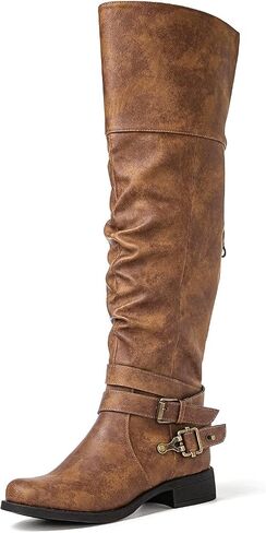GLOBALWIN Women's Over The Knee Thigh High Boots in Saudi Arabia