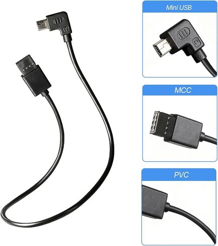 كابل تحرير مصراع الكاميرا MCC إلى USB صغير لمثبت DJI Ronin-S، لكاميرا Canon 6D2 5D3 80D 6D 800D 70D 77D 200D كابل تحكم منحني RSS للكاميرا 40 سم in Kuwait