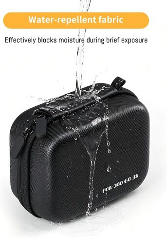 360 GO 3S Case, Portable Carrying Bag Compatible for Insta 360 GO 3S/GO | Hard Storage Bag with Wrist and Carabiner, Surface Waterproof Travel kit Combo Accessories in Saudi Arabia