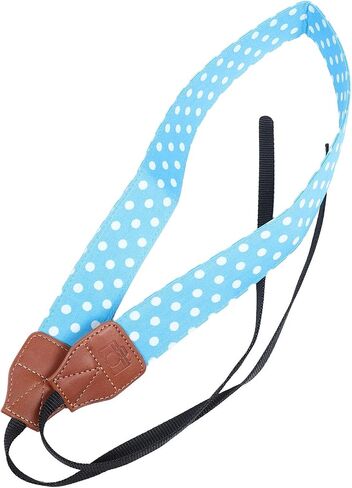 Adjustable Camera Shoulder Neck Strap Padded with Shockproof Nylon and Pu Material, Comfortable Outdoor Crossbody Strap for Action Cameras and Dslr Photography in Saudi Arabia
